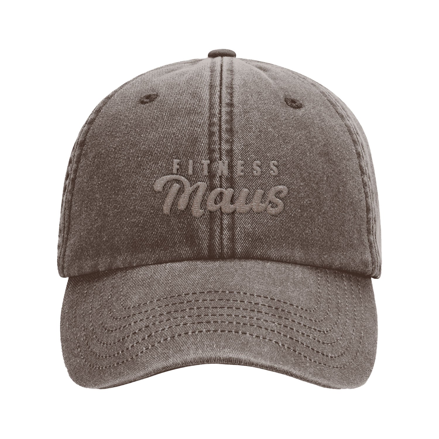 Cap "Fitness Maus" Espresso Burnt