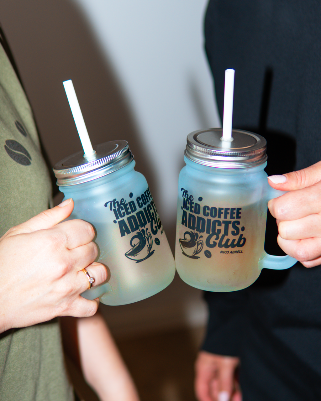 Tasse "Iced Coffee Addicts Club "