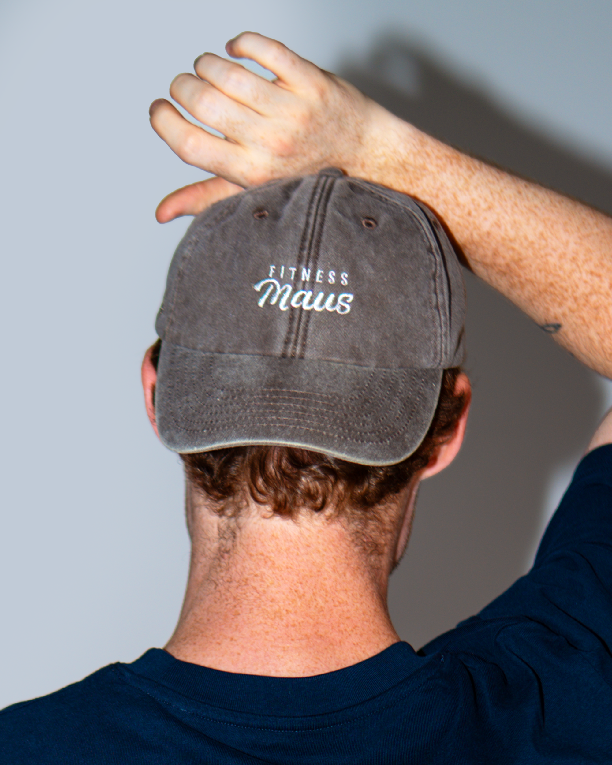 Cap "Fitness Maus" Espresso Burnt