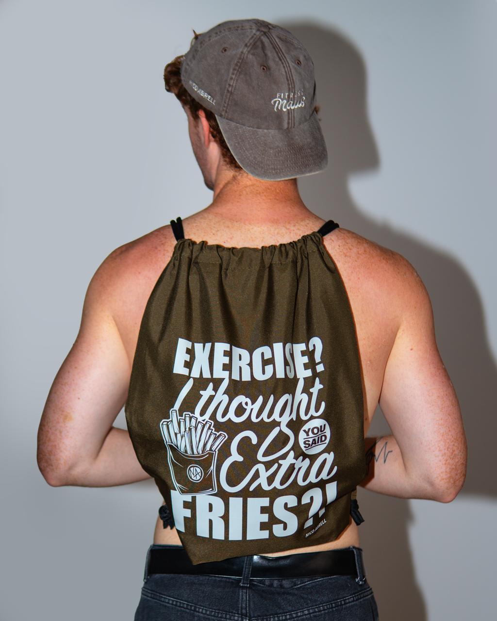 Gymbag "I Thougt Extra Fries "